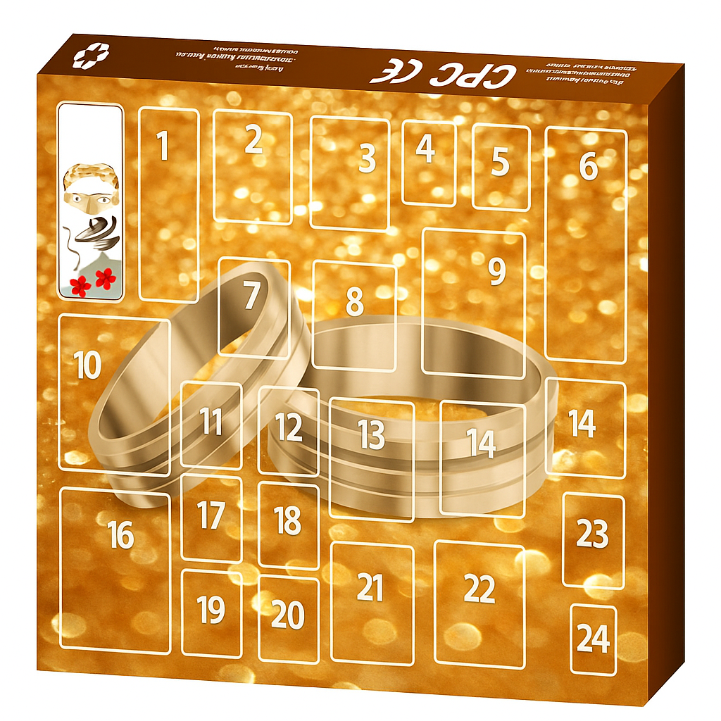 Calendario de Adviento de Joyería 2025 – 24 Días de Elegancia y Brillo