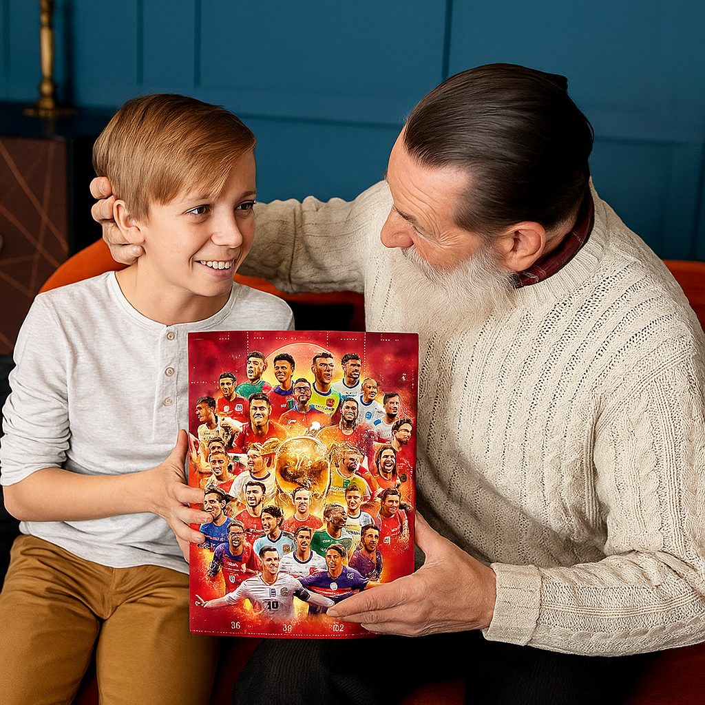 Kalendarz adwentowy piłkarski 2025 – 24 niespodzianki dla prawdziwych fanów sportu