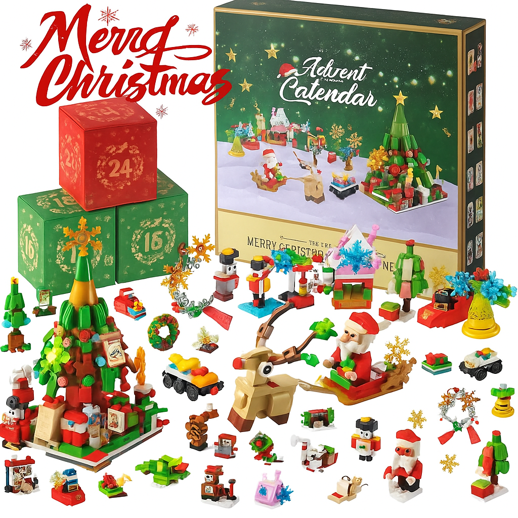 Bouwplezier Advent Calendar 2025 – 24 Days of Building, Creativity, and Family Fun