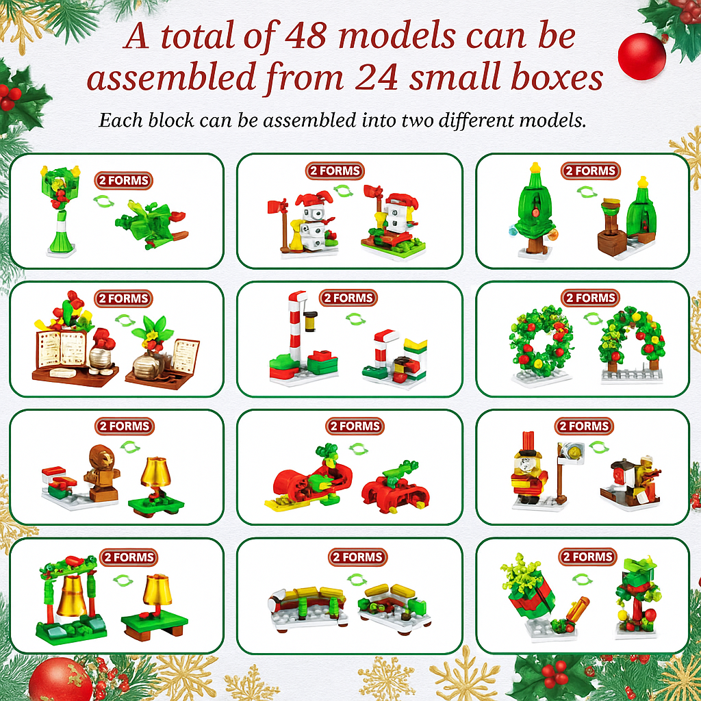 Bouwplezier Advent Calendar 2025 – 24 Days of Building, Creativity, and Family Fun