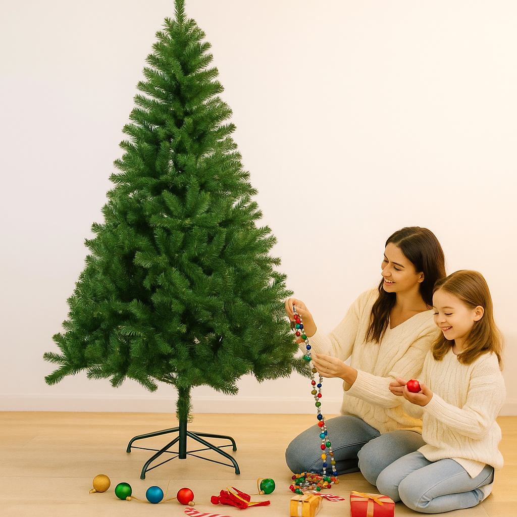 Sztuczna choinka: łatwa do złożenia