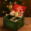 Scatola Musicale Natalizia – Scena Invernale con Melodia “Feliz Navidad”