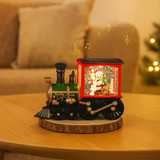 Caja de Música Navideña Tren JingleTracks – Locomotora Musical con Luces y Canciones