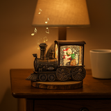 Caja de Música Navideña Tren JingleTracks – Locomotora Musical con Luces y Canciones