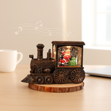 Caja de Música Navideña Tren JingleTracks – Locomotora Musical con Luces y Canciones