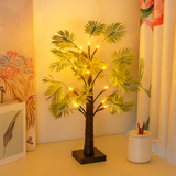 Lampa z palmy LED BrightLife – Ciepłe światło na przytulne Boże Narodzenie