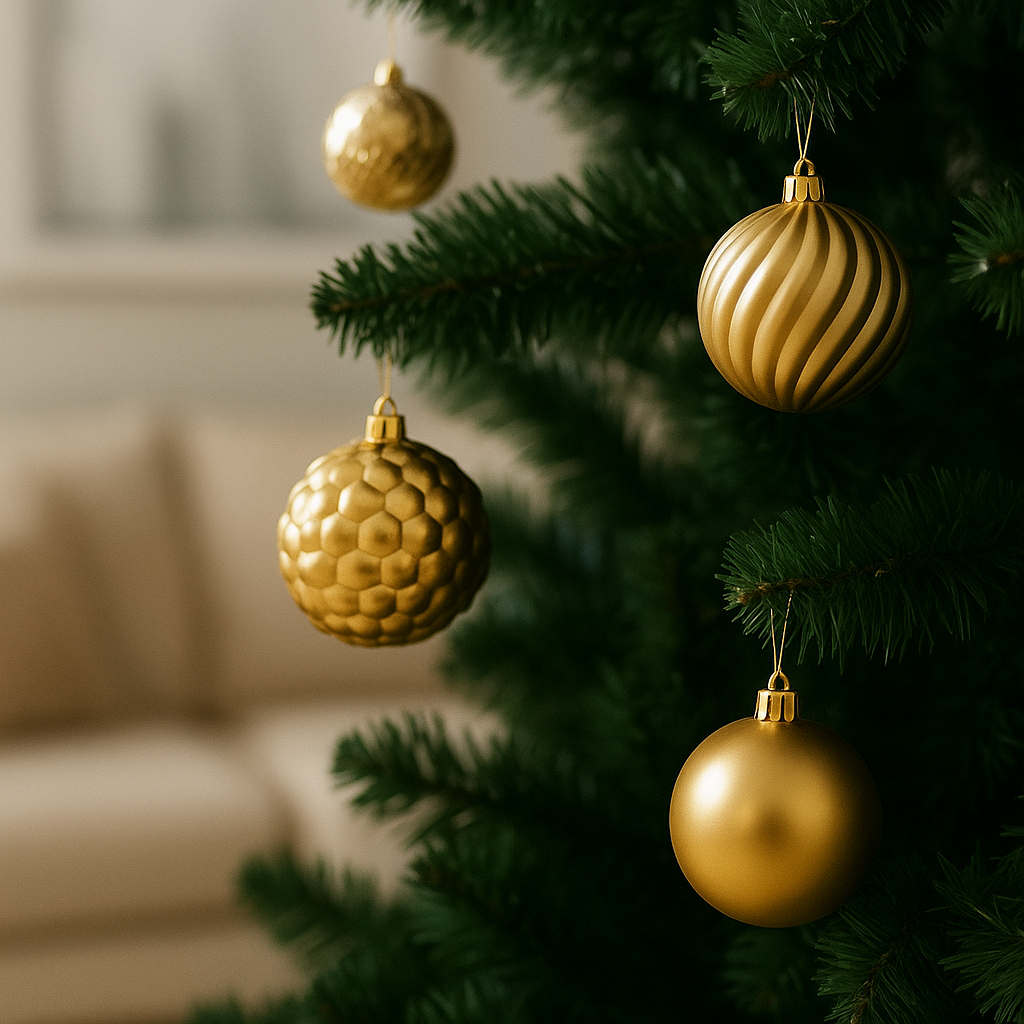 Zestaw luksusowych bombek choinkowych – 16 sztuk o średnicy 6 cm na choinkę