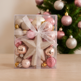 Set 30 Bolas de Navidad – Adornos en Colores Brillantes para Decoración de Árbol