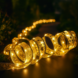 Cinta de Navidad LED 2/5/10M – Iluminación Decorativa Multicolor para Interior y Exterior