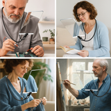 Lente d'ingrandimento in vetro per leggere