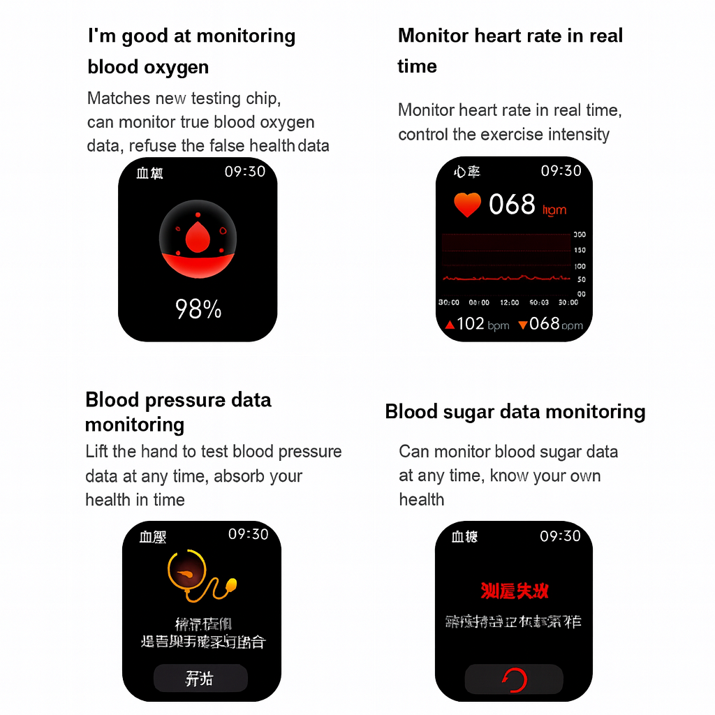 Reloj Inteligente con Monitoreo de Bienestar y Nivel de Glucosa