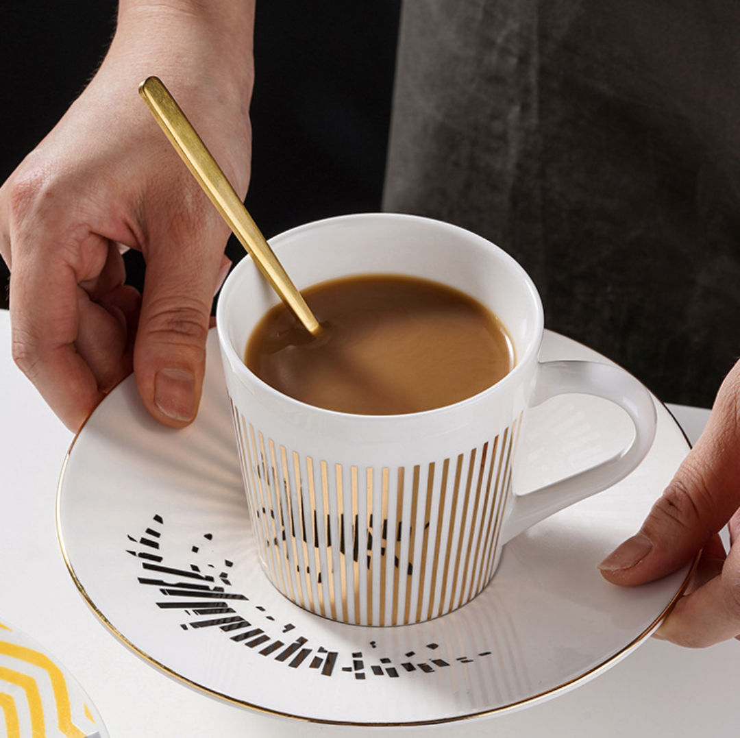 Café Creative - Reflexión en movimiento-Coffee & Tea Cups-VyFlair