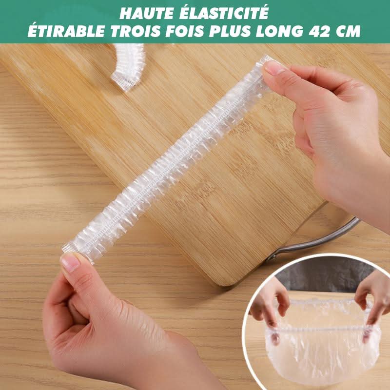 Película de estiramiento de plástico desechable (100 PC)-VyFlair