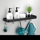 Estante de Pared Metálico para Baño Moderno - VyFlair