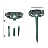 Repelente Ultrasónico Solar para Jardines - VyFlair