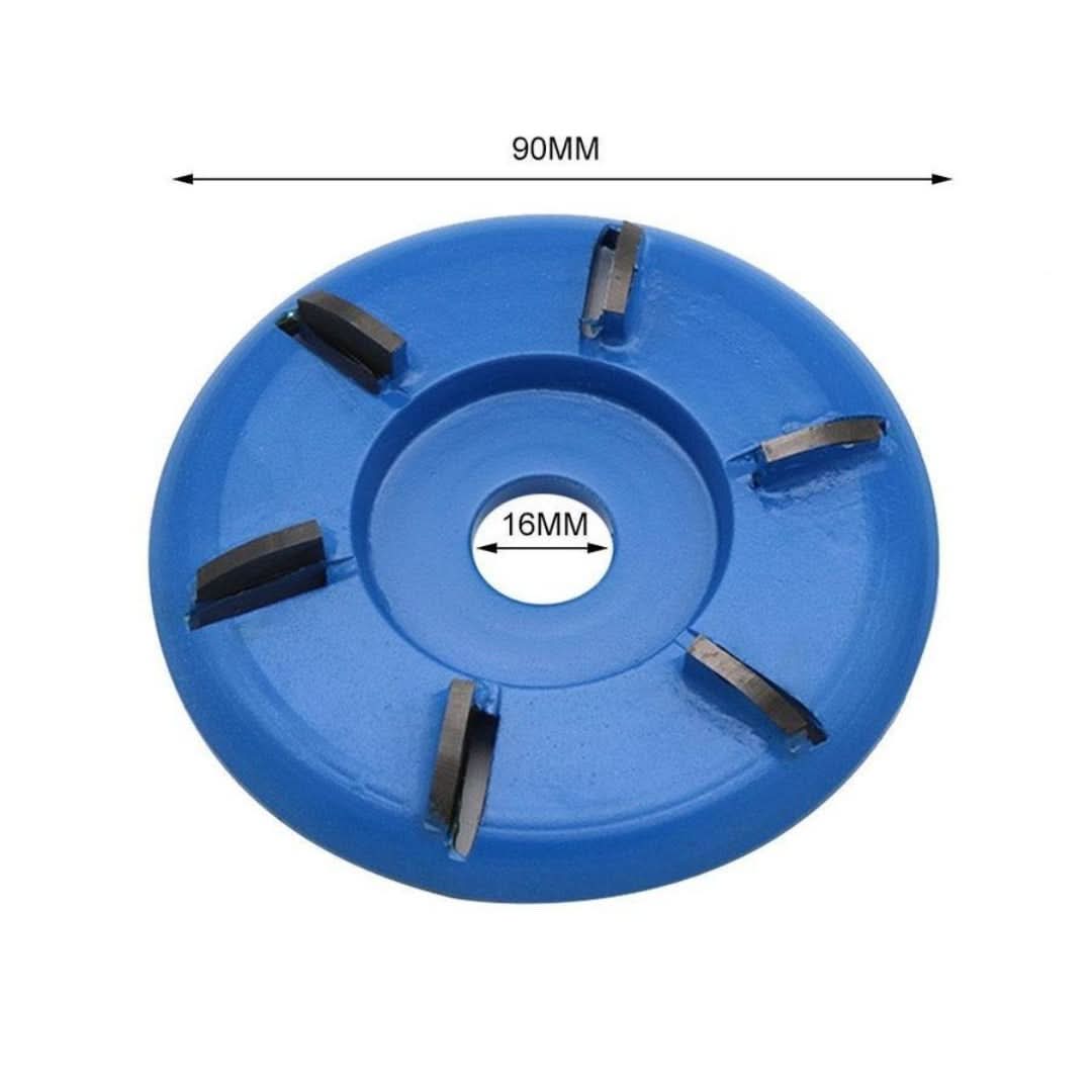 6 Dientes de madera de madera disco-Carving Disc-VyFlair