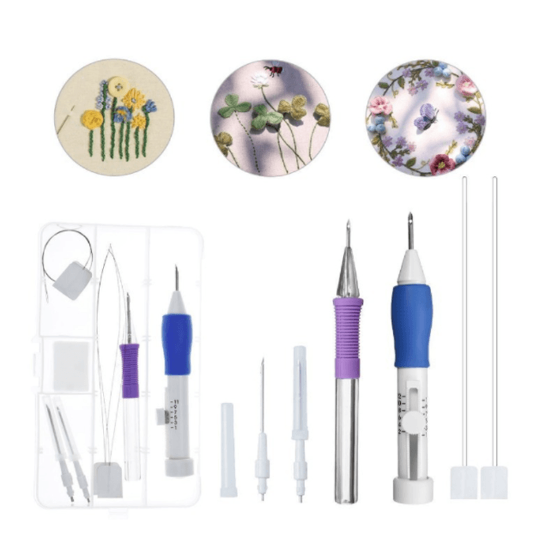 Conjunto de herramientas de bordado mágico-Embroidery Tool Set-VyFlair
