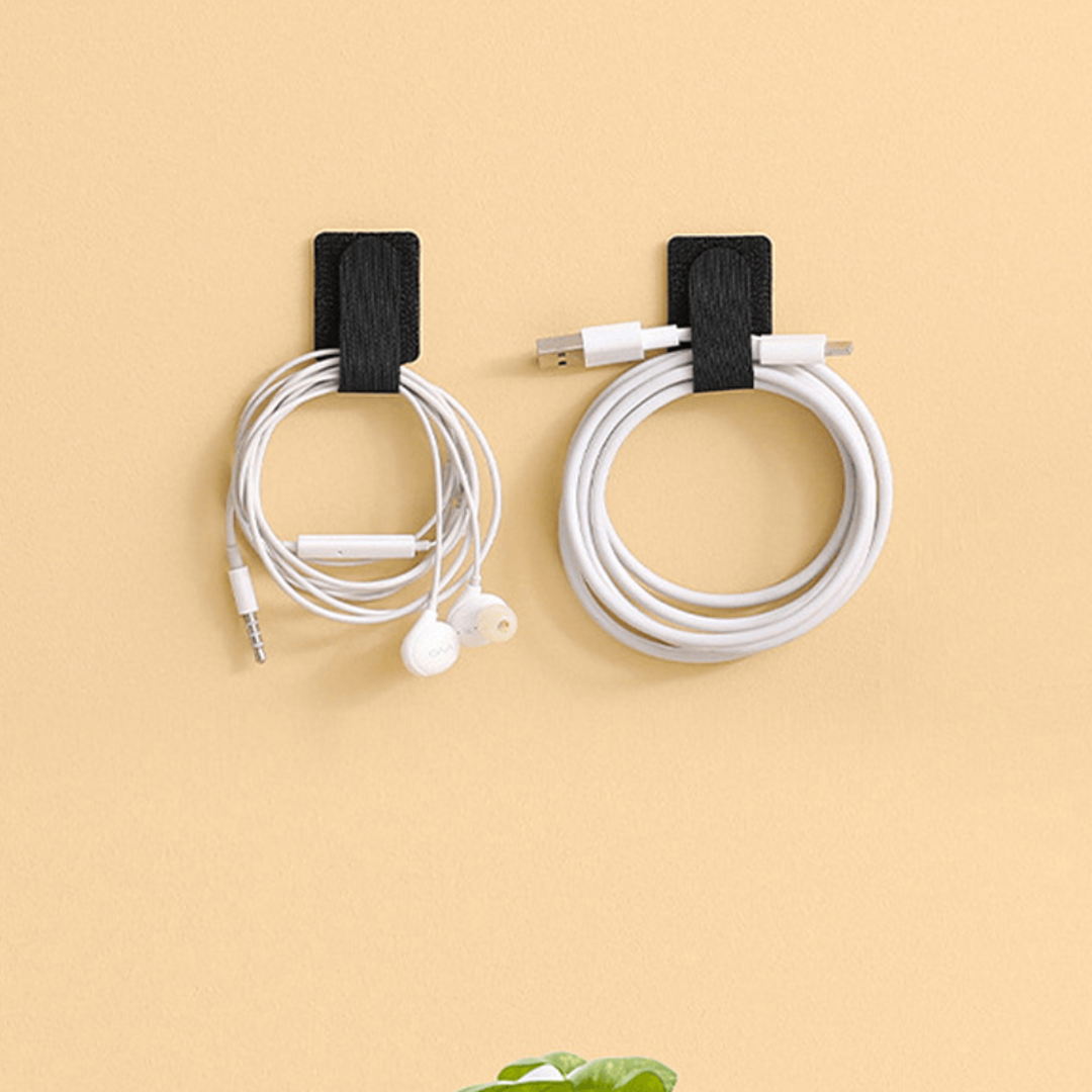 Organizador de cable de velcro adhesivo-Velcro-VyFlair