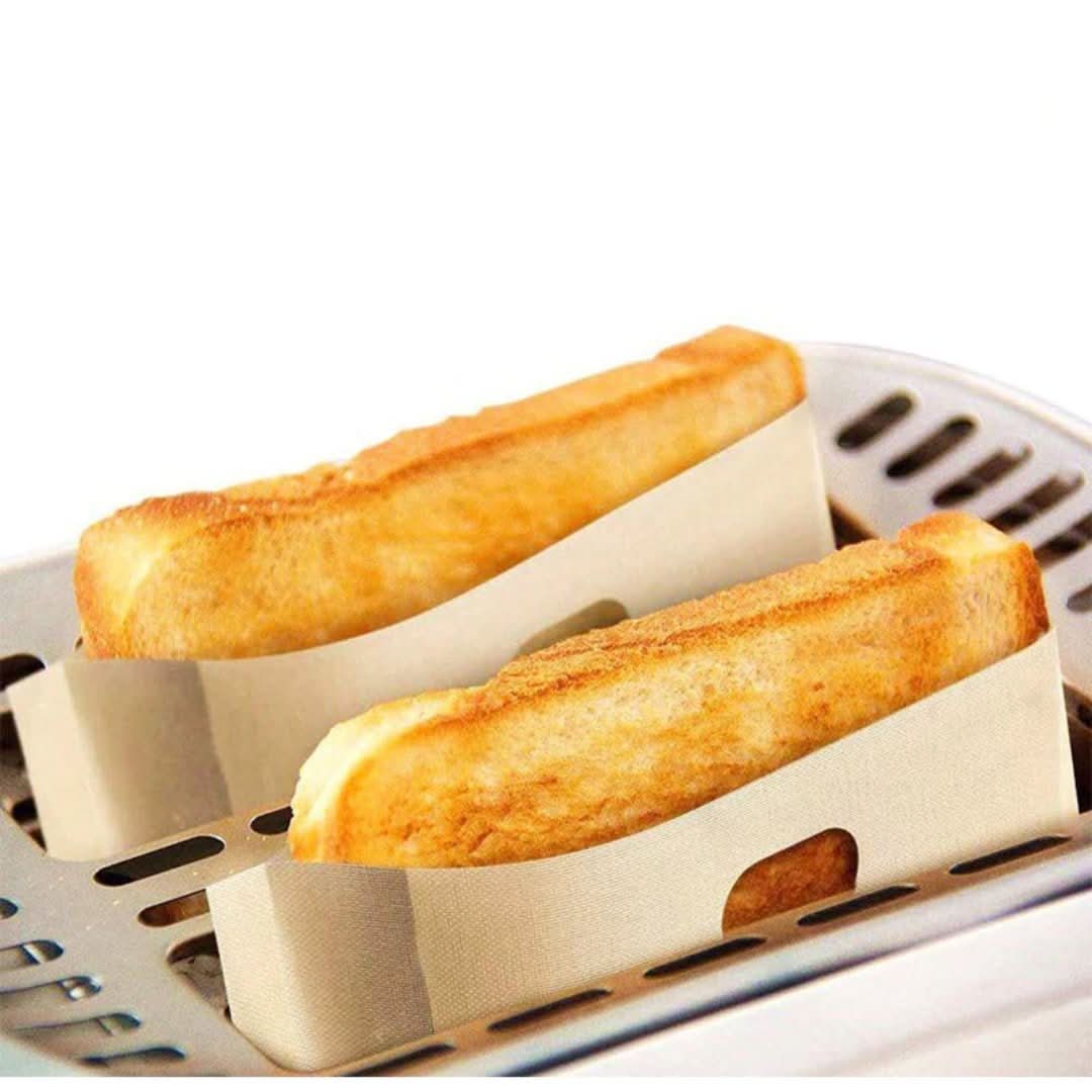 Bolsa de bolsillo para tostadas antiadherentes (5 piezas)-sandwich bag-VyFlair