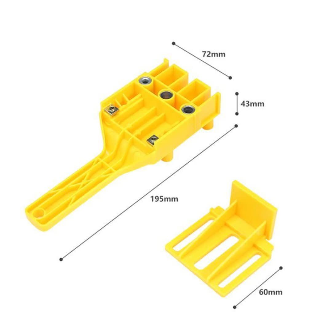 Guía de perforación para agujeros de tacos de madera-Drill Guide-VyFlair