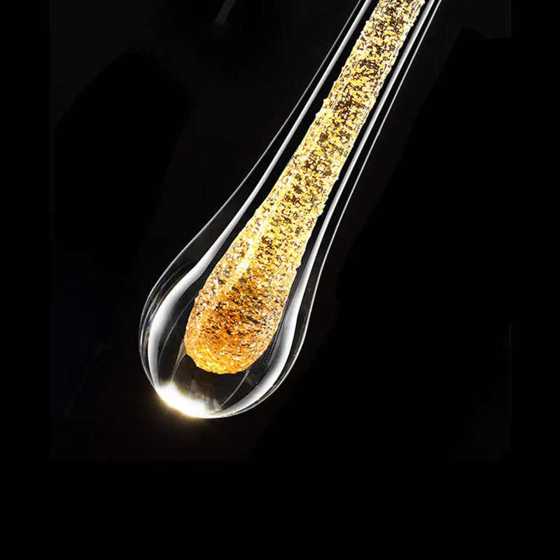 LuxeGlide – Lámpara de Pared LED en Forma de Gota de Agua