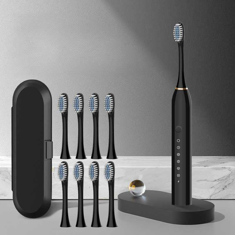 GlowSmile Cepillo de Dientes Sónico Recargable – Limpieza Profunda y Silenciosa - VyFlair