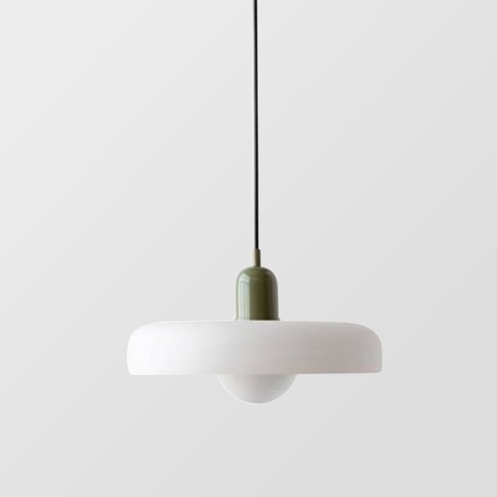 Lámpara colgante Bauhaus | Vidrio de color-Wall lamps & Ceiling lamps-VyFlair