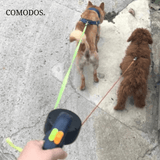 DuoStride Correa para Perros | Paseos Sin Esfuerzo con Todos Sus Perros - VyFlair