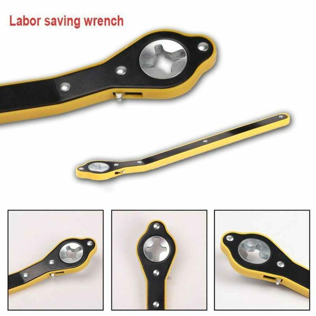 Llave de trinquete de gato automático que ahorra mano de obra-wrench-VyFlair