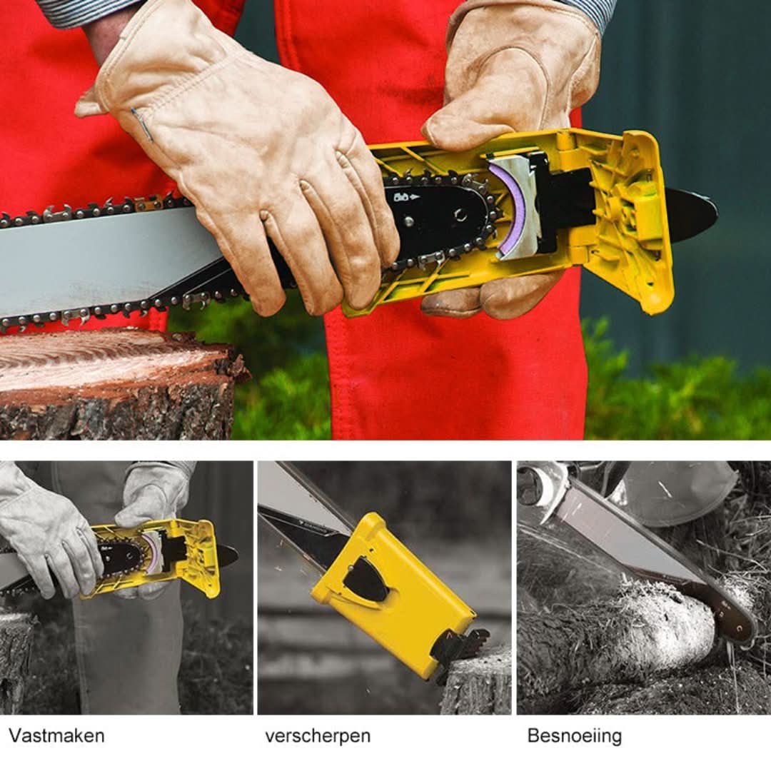Cadena de ajuste de afilado de motosierra-Chainsaw Sharpening Set-VyFlair