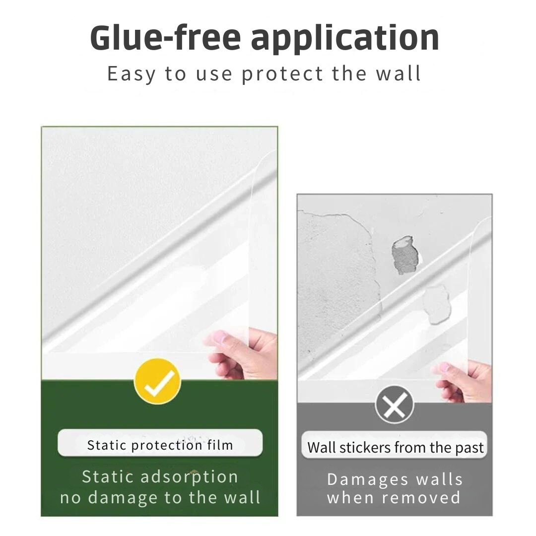 Película de protección de pared: sin adhesivo-Protective Film-VyFlair