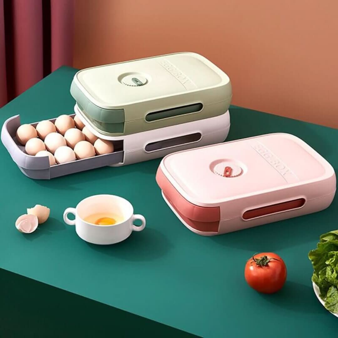 Caja de almacenamiento de huevos de lujo-Egg Storage Box-VyFlair