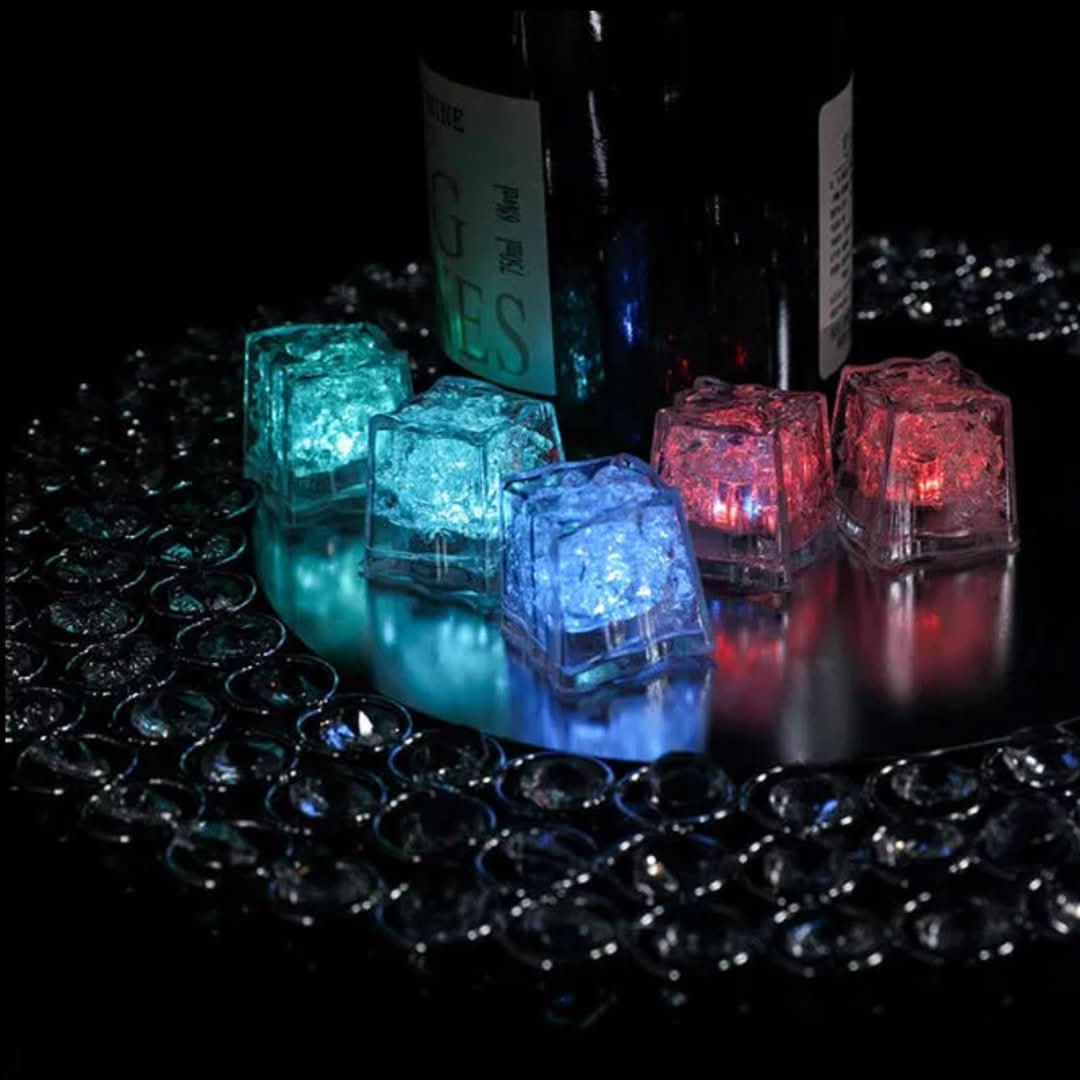 Lámpara de cubo de hielo LED (12pcs)-Ice Cube-VyFlair