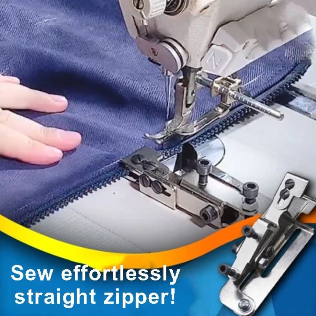 Posicionamiento de la línea de puntada Pie de cremallera-Zipper Foot-VyFlair