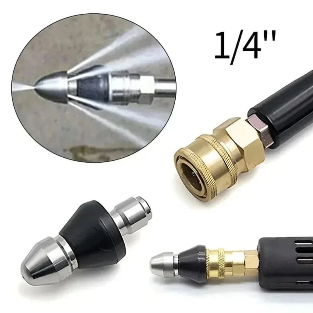 Kit de limpieza de alcantarillado | Boquilla de alta presión-Sewer Cleaning Tool-VyFlair