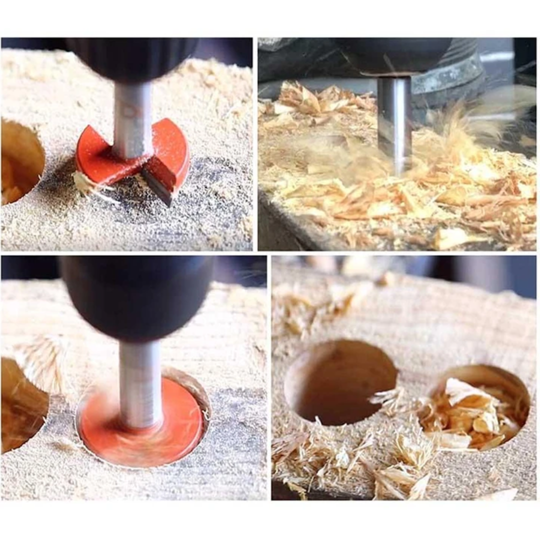 Set de ejercicio de posicionamiento | Carpintería-Tap Drill Bits-VyFlair
