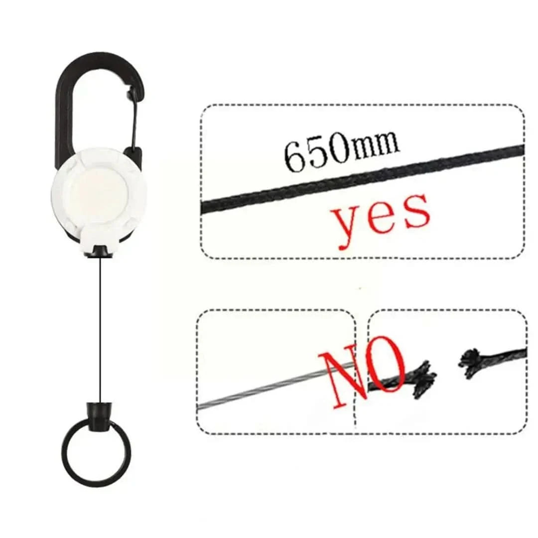 Cuerda de alambre retráctil - automático-Outdoor accessories-VyFlair