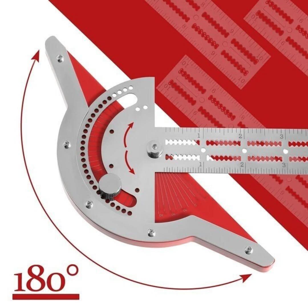 Regla de marcado de precisión - Herramienta de medición de scriber-Measuring Tool-VyFlair