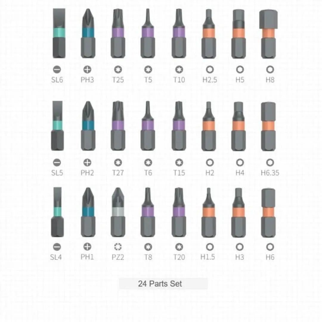 24 en 1 caja de herramientas - multifuncional - VyFlair
