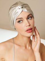 SilkRelax Gorro de Seda Pura – Protección y Comodidad para Tu Cabello Cada Noche - VyFlair