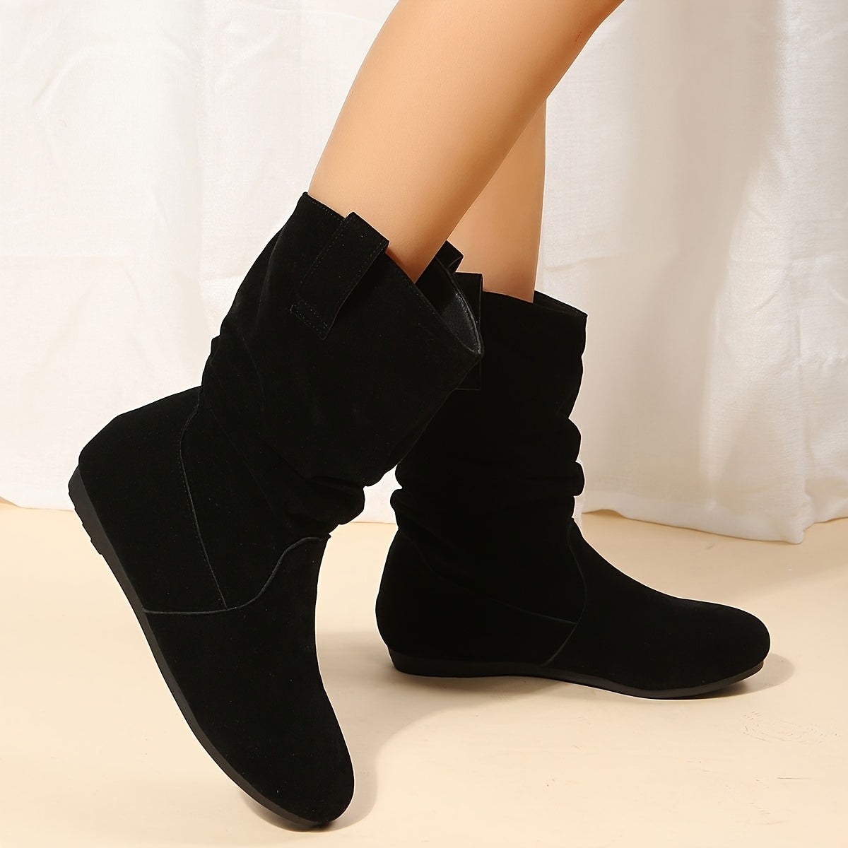 Botas de mujer - Forro suave - Calzado de invierno cálido-Zapatos - Mujer-VyFlair