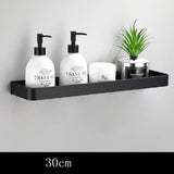 AluSpace - Estante de Pared de Aluminio Espacial Negro - VyFlair