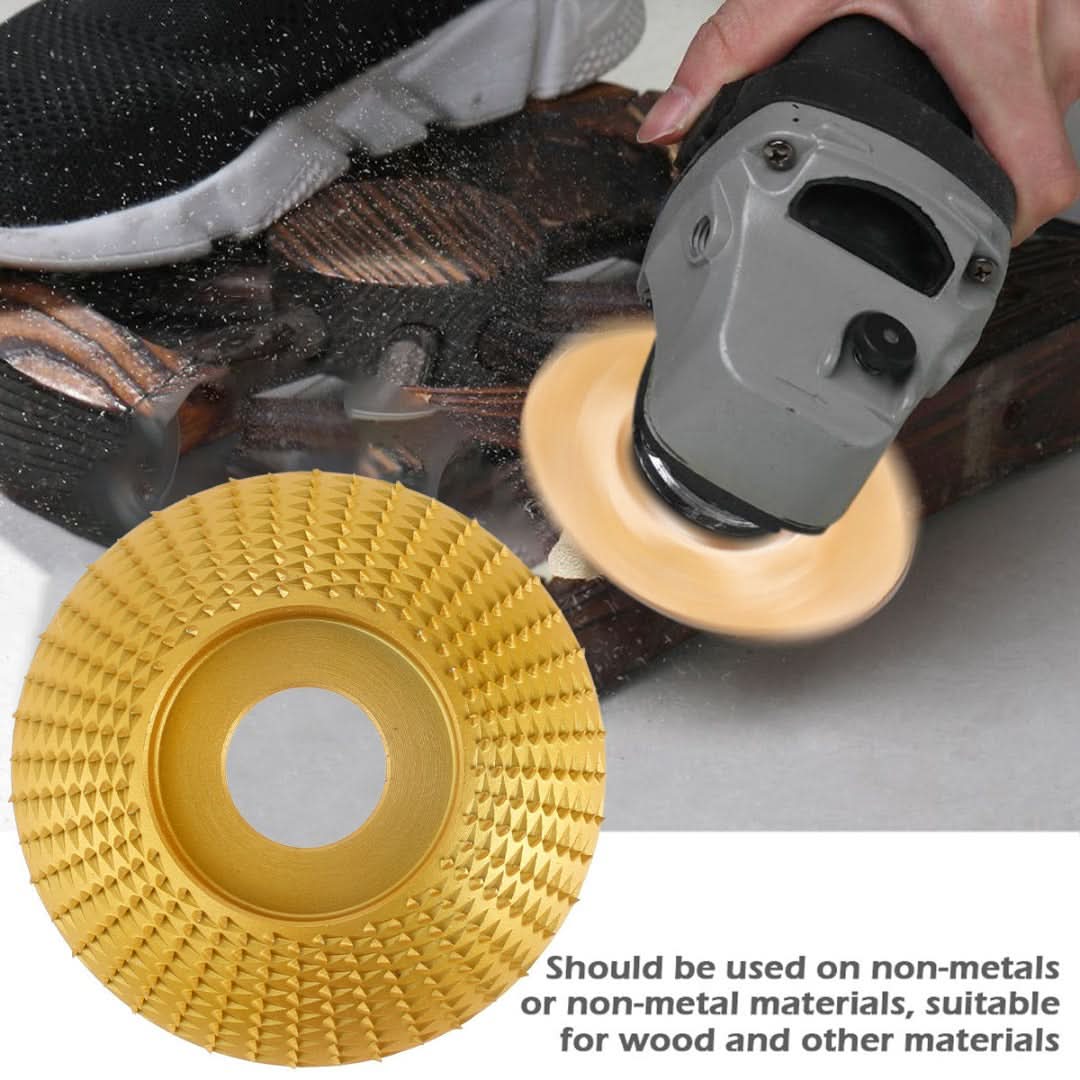 Rueda de molienda de madera plana-Grinding Wheel-VyFlair