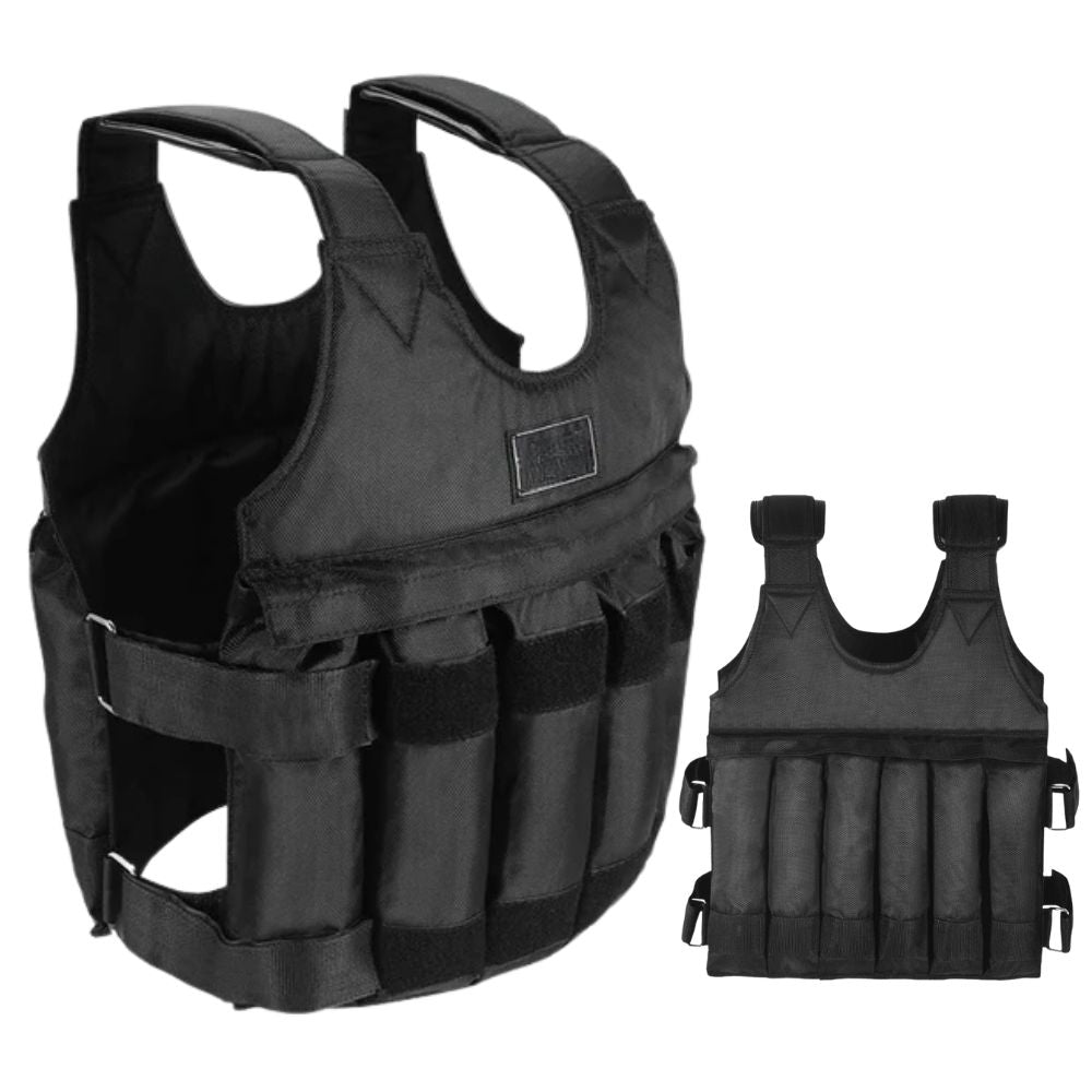 Chaleco de Pesas Ajustable 110 lb Fitness - VyFlair