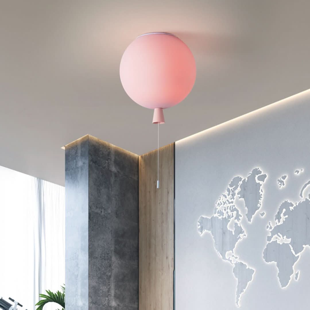 Lámpara de techo LED de globo de diseño Fateh-Ceiling lamps-VyFlair
