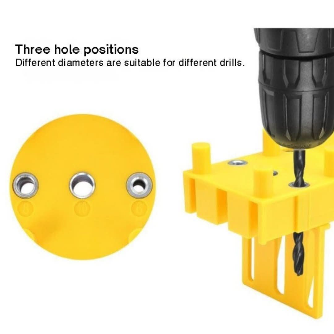 Guía de perforación para agujeros de tacos de madera-Drill Guide-VyFlair