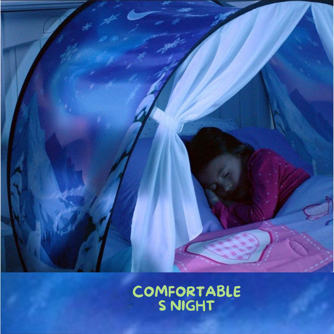 Tienda de ensueño | Plegar carpa para niños-Bedroom-VyFlair