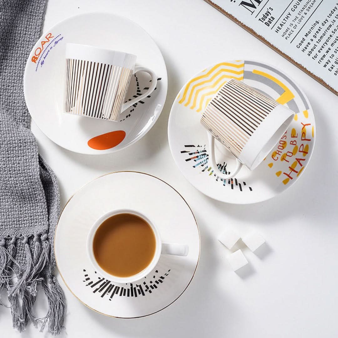 Café Creative - Reflexión en movimiento-Coffee & Tea Cups-VyFlair