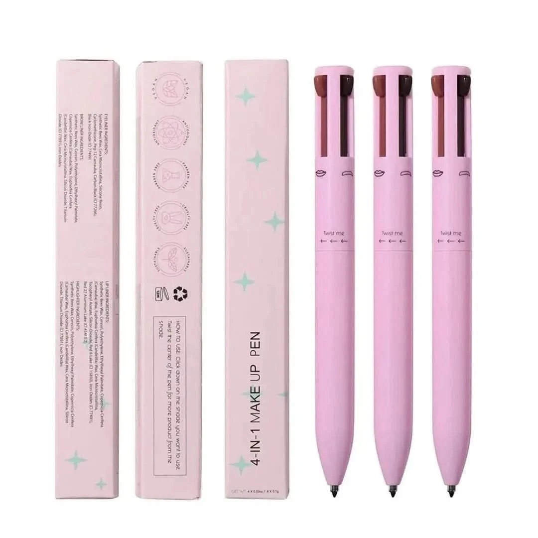 Lápiz de maquillaje 4-en-1-Makeup Pen-VyFlair