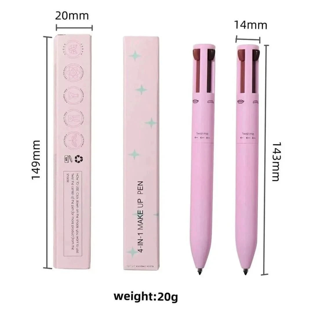 Lápiz de maquillaje 4-en-1-Makeup Pen-VyFlair